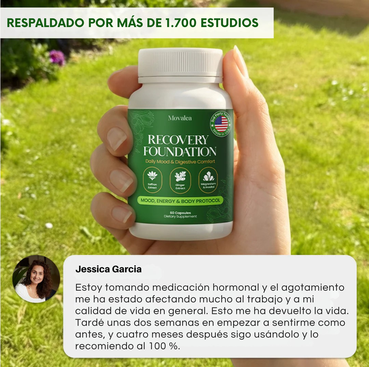 Movalea Recovery Foundation Capsulas