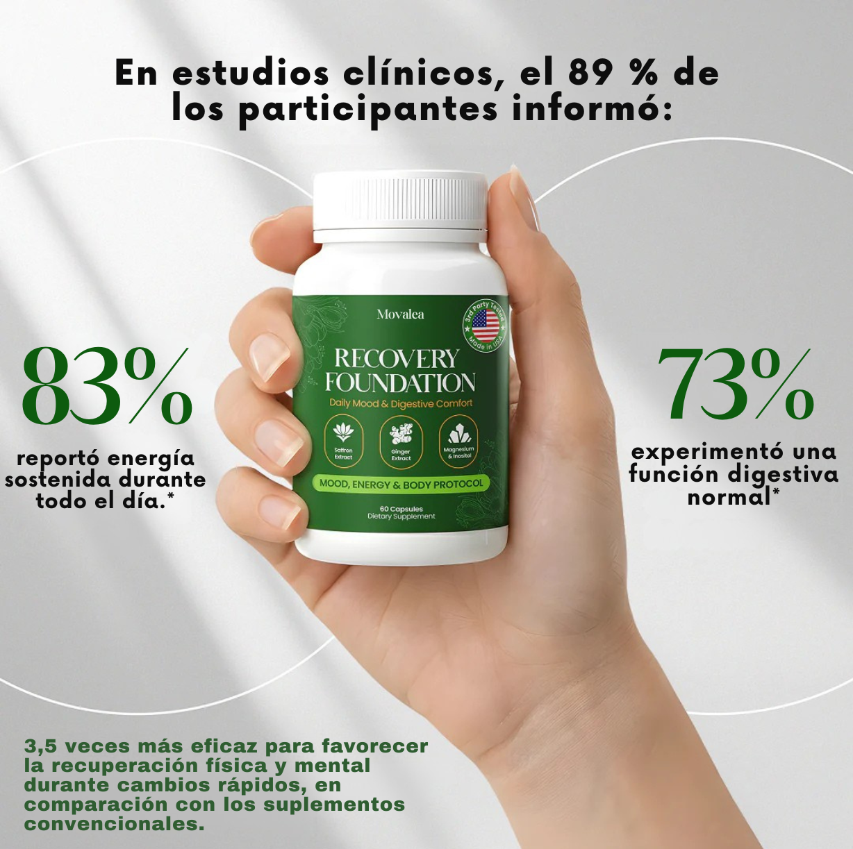 Movalea Recovery Foundation Capsulas