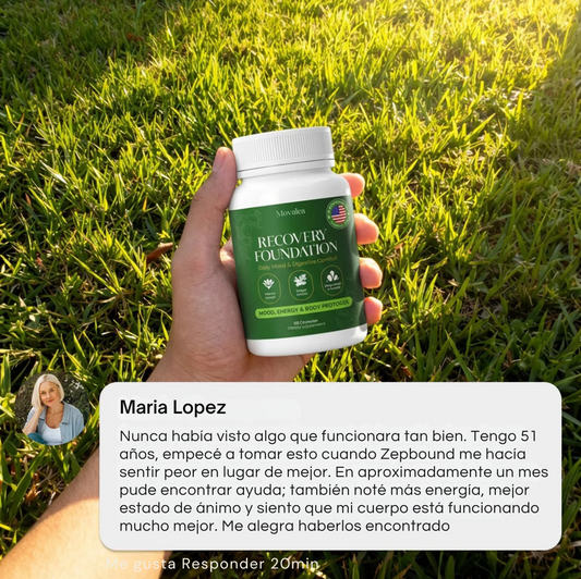 Movalea Recovery Foundation Capsulas