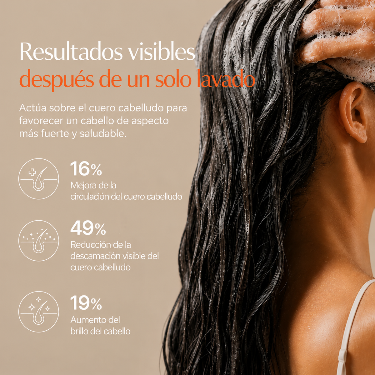 El champú para el crecimiento del cabello #1 de Corea.